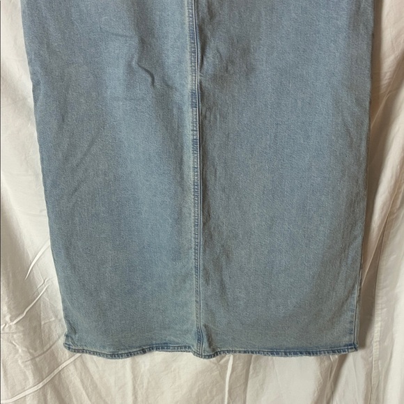 Universal Thread Sky Blue A-Line Denim Skirt - Picture 9 of 9